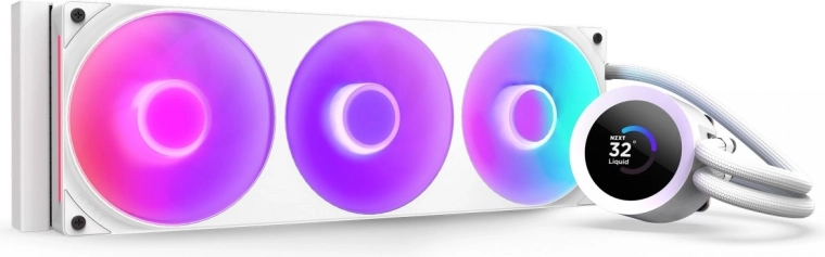NZXT Kraken Plus 360 rgb lcd blanco refrigeración líquida del procesador