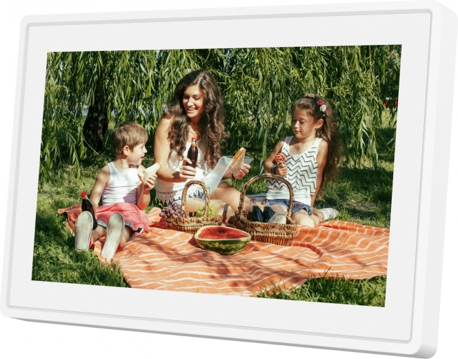 Marco de fotos digital SMART de 10,1" con Wi‑Fi y pantalla IPS táctil
