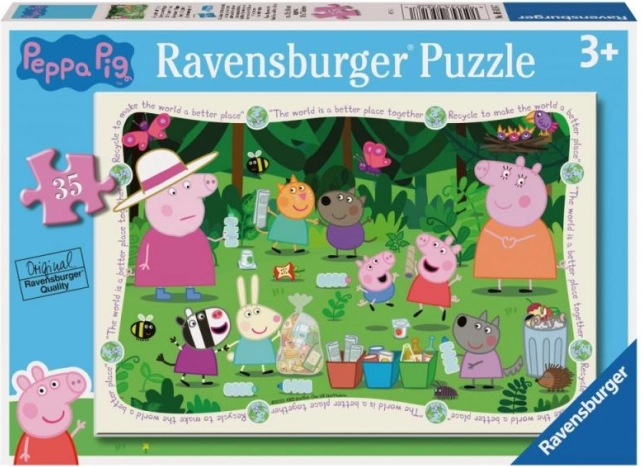 Puzle de 35 piezas Peppa Pig
