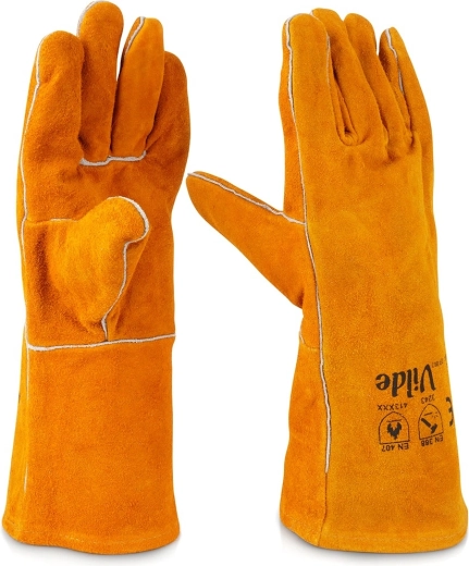 Guantes protectores de cuero para barbacoa XL – 2 uds.