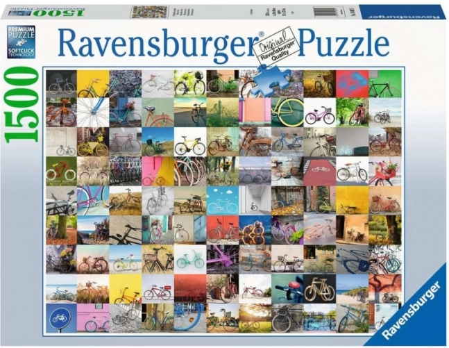 Puzzle Ravensburger 99 bicicletas de paseo 1500 piezas