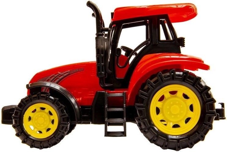 Tractor con ruedas robustas