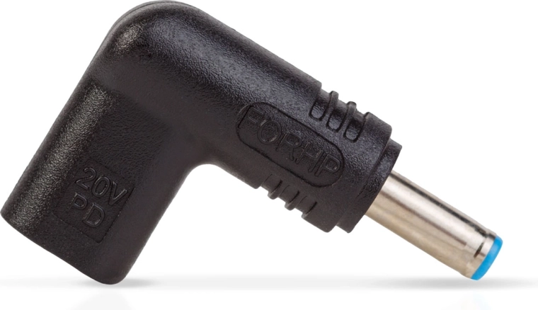 Adaptador USB-C a DC de 4,5 × 3 mm para HP de 20 V