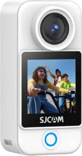 Cámara de acción de bolsillo SJCAM C400 pocket blanca