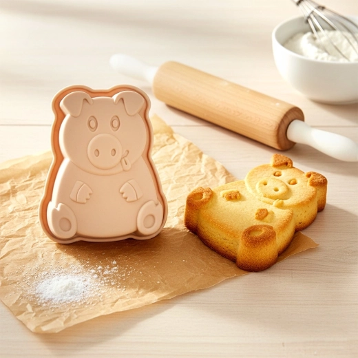 Impresionante forma 3D de cerdito