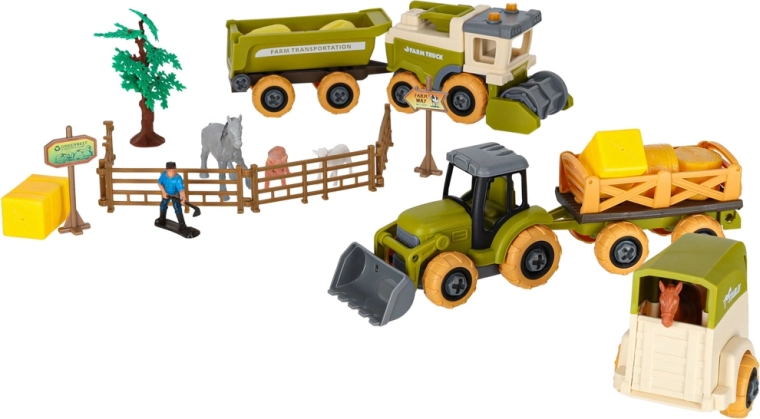 El mundo completo de una pequeña granja