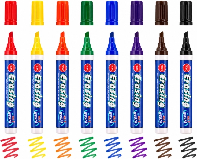 Ocho colores llamativos