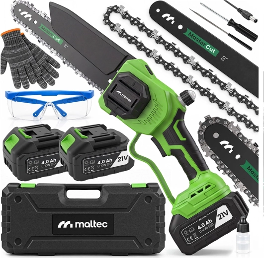 Sierra de cadena a batería MalTec MasterCut 8" 1050 W - 1 unidad
