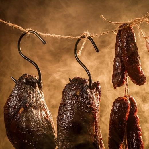 Ideal para ahumar carne, embutidos y pescado