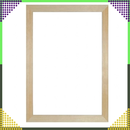 Marco de madera para diamond painting 25 × 30 cm con plexi