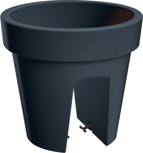 Maceta para barandilla Lofly Railing 24,5 cm antracita