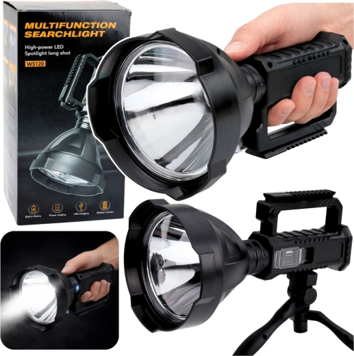 Gran reflector LED con trípode y powerbank 31 cm
