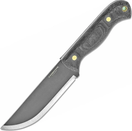 Cuchillo de hoja fija CONDOR SBK Straight Back 13,4 cm, Micarta, funda de kydex