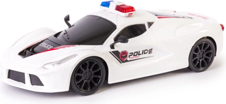 Coche de policía teledirigido 1:16 - 1 unidad