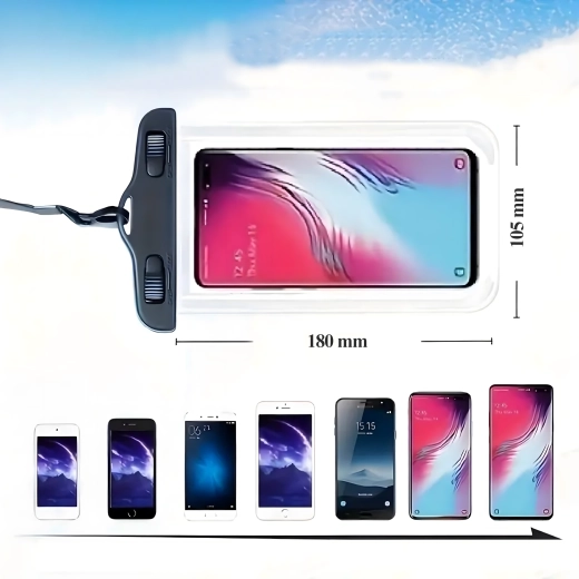 Funda impermeable universal para teléfono y dinero