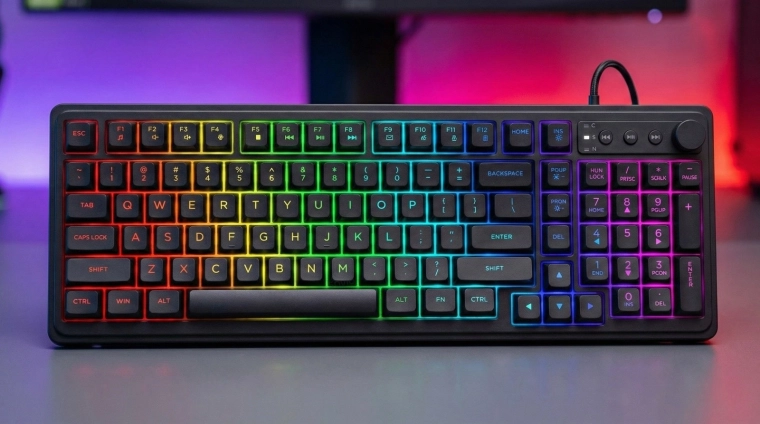 Retroiluminación RGB para una atmósfera gaming