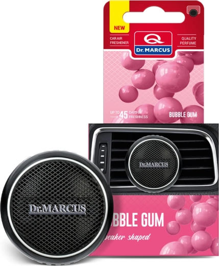 Dr. Marcus ambientador para coche con forma de altavoz Bubble Gum