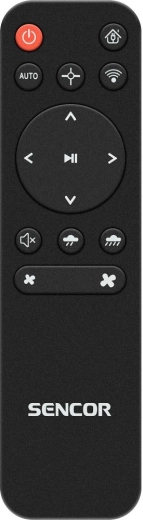 Mando a distancia de repuesto SENCOR SRXD 9112 para decodificadores SENCOR SRV 91x
