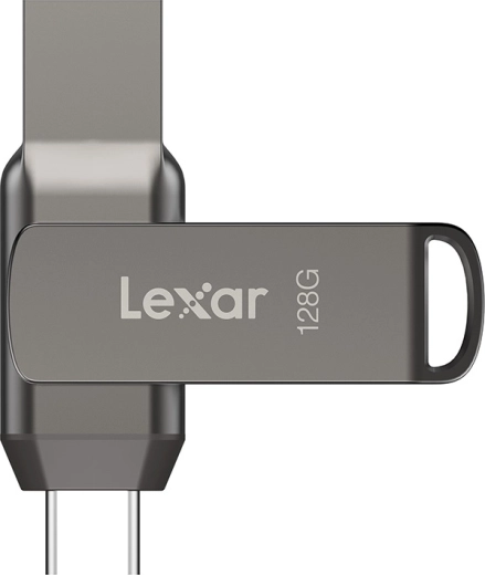 Lexar JumpDrive D400 unidad flash USB dual USB‑C/USB‑A 128 GB
