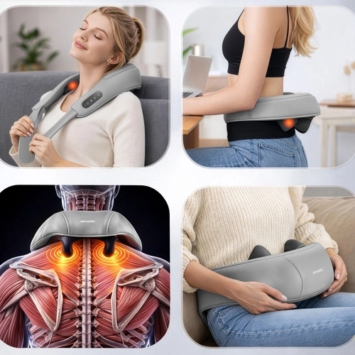 Masaje shiatsu para cuello, hombros y espalda