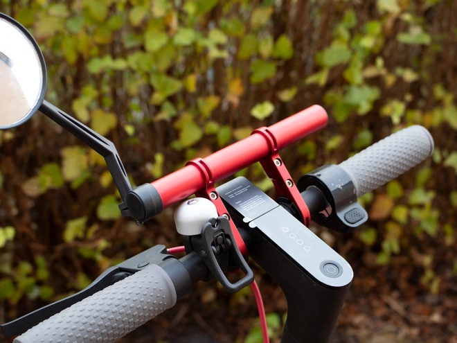 Extensión alargadora para el manillar del patinete Xiaomi M365/Pro – roja