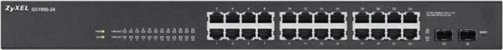 Conmutador Zyxel smart gestionable gigabit de 24 puertos
