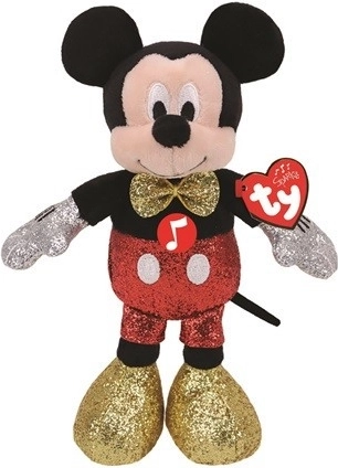 Ty peluche de Mickey Mouse con sonido 20 cm