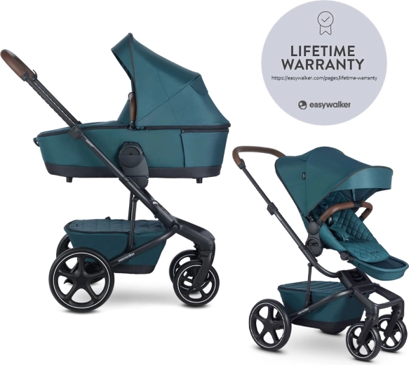 Easywalker harvey⁵ premium cochecito combinado 2 en 1 jade green