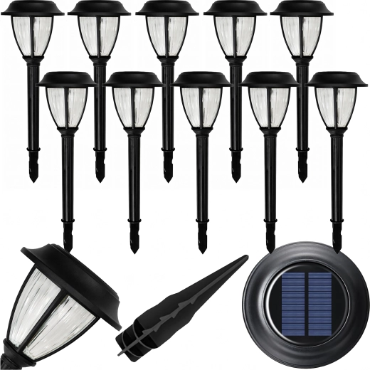 Iluminación solar LED sin cables