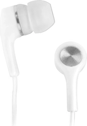 Setty auriculares estéreo intraaurales con cable 1 m blancos