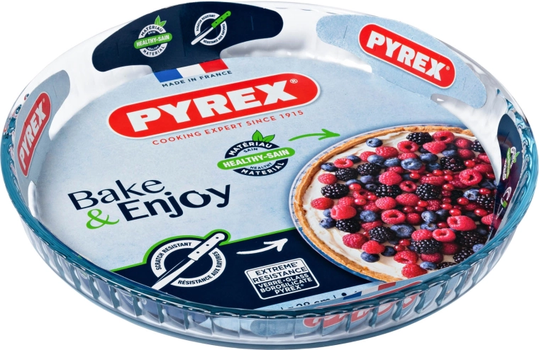 Molde de vidrio para tarta PYREX 1,6 l, 28 cm