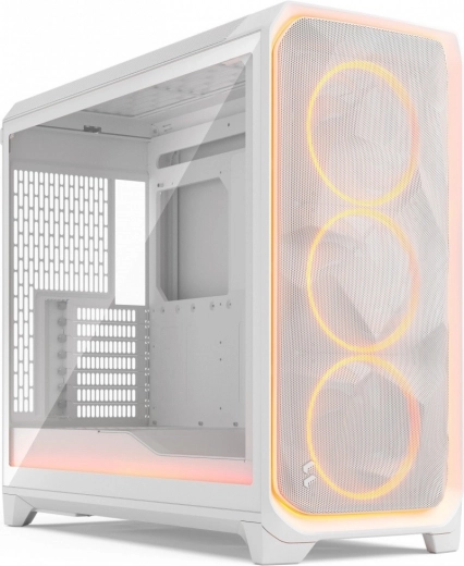 Caja Meshify 3 XL blanca con iluminación RGB