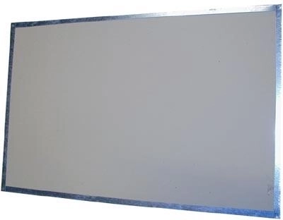 Pantalla protectora detrás de la estufa Nefalit 74 × 61 cm, resistencia hasta 750 °C