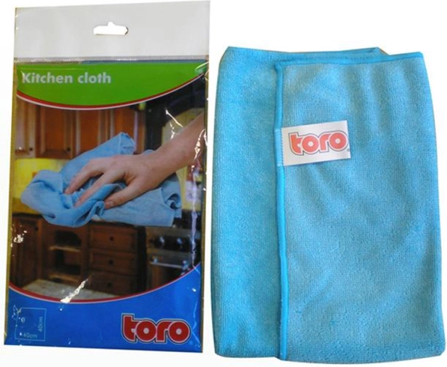 Paño de cocina de microfibra 40 × 40 cm TORO