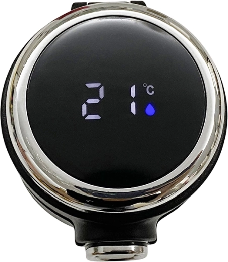 Pantalla LED para comprobar rápidamente la temperatura