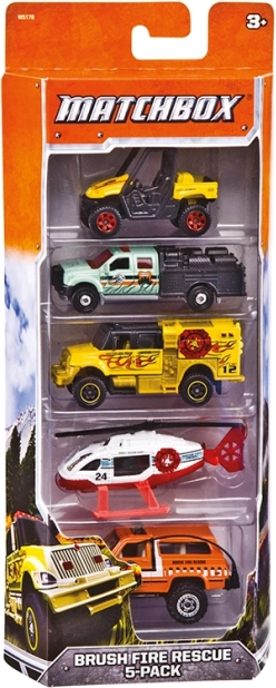 Set de 5 vehículos Matchbox Angličák
