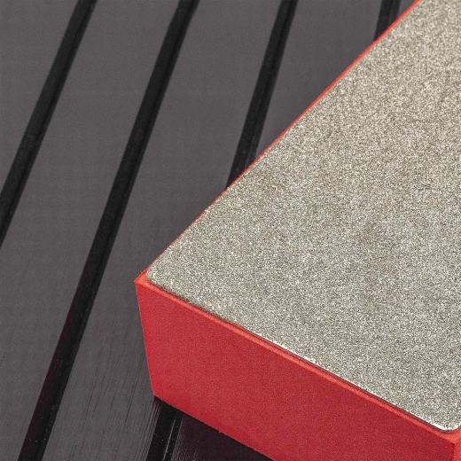 Superficie de diamante resistente con larga vida útil