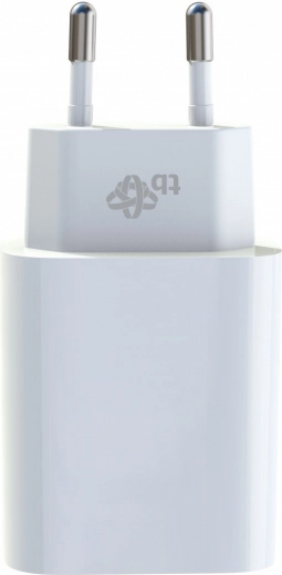 Cargador de red 2x3A USB C + USB A Power Delivery blanco