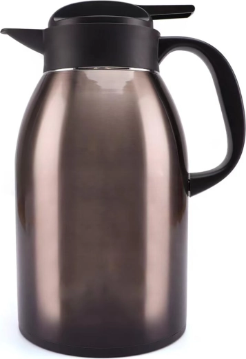 Jarra térmica 1,8 l de acero inoxidable con tapa de plástico