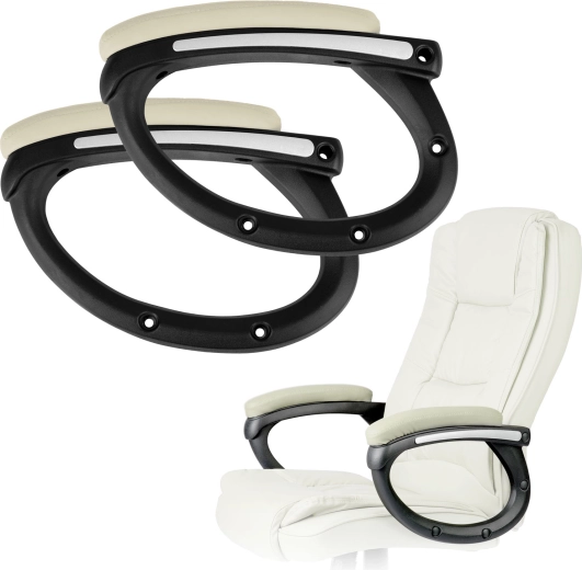 Reposabrazos beige para silla Porto