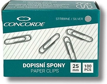 Clips 25 mm, 100 uds.