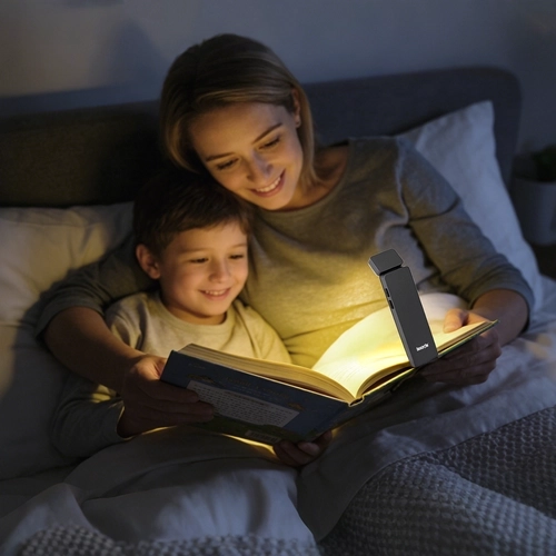 Práctica pinza para leer en cualquier lugar