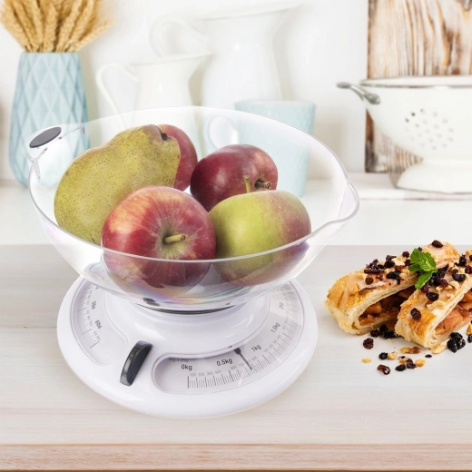 Escala analógica clara sin pilas