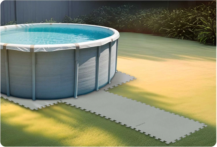 Protección del fondo de la piscina y entorno más limpio