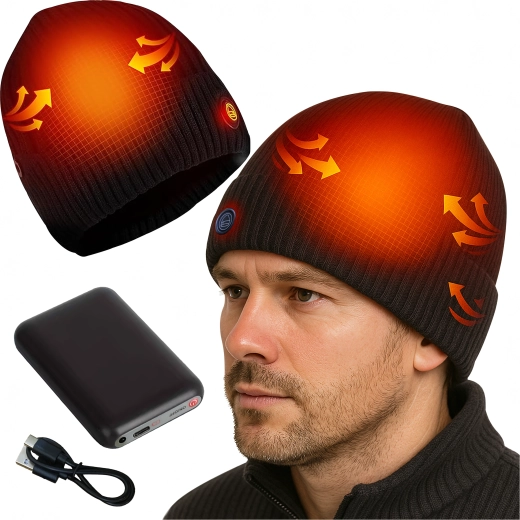 Hasta 8 horas de calor con powerbank de 5000 mAh