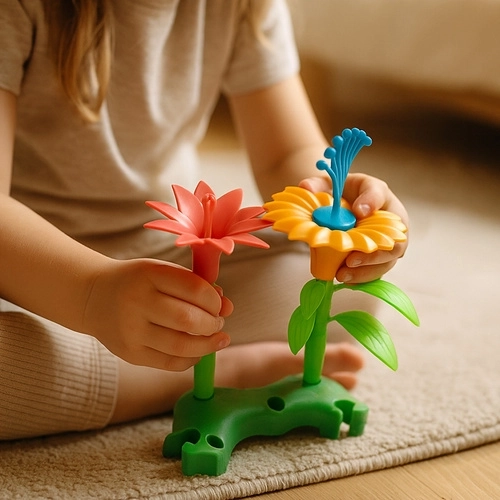 Creación de composiciones florales 3D