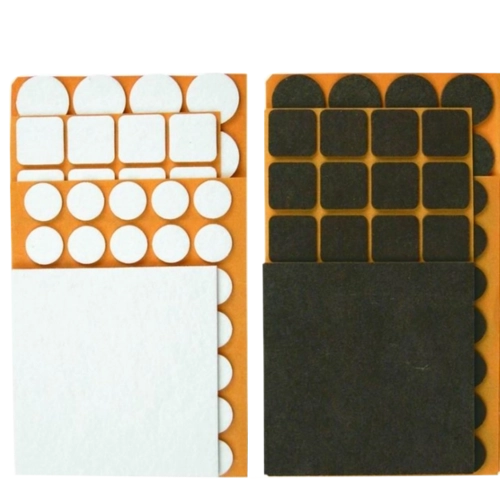 Almohadillas de fieltro autoadhesivas para muebles para proteger el suelo