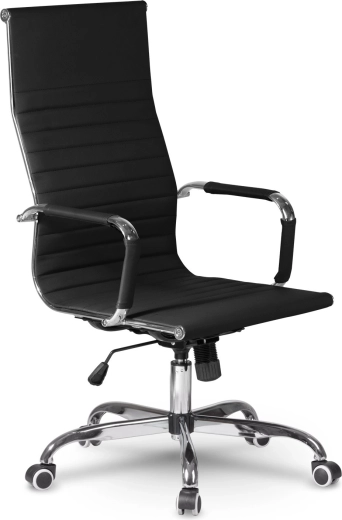 Respaldo ergonómico alto para un apoyo cómodo