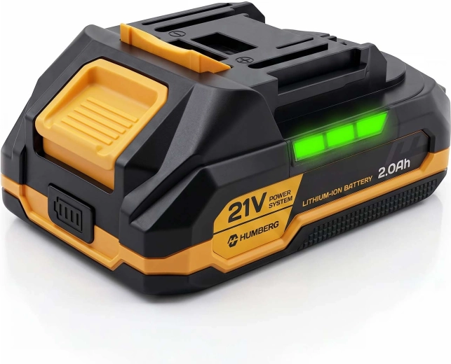 Batería Humberg Li-Ion 21 V 2 Ah para herramientas eléctricas (5 celdas)
