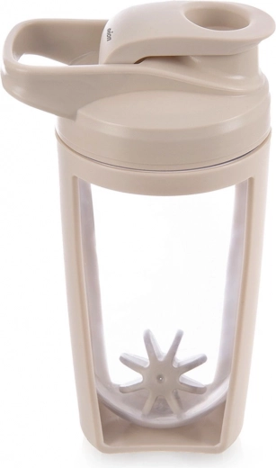 Coctelera de tritán con bola mezcladora 700 ml, beige, ORION